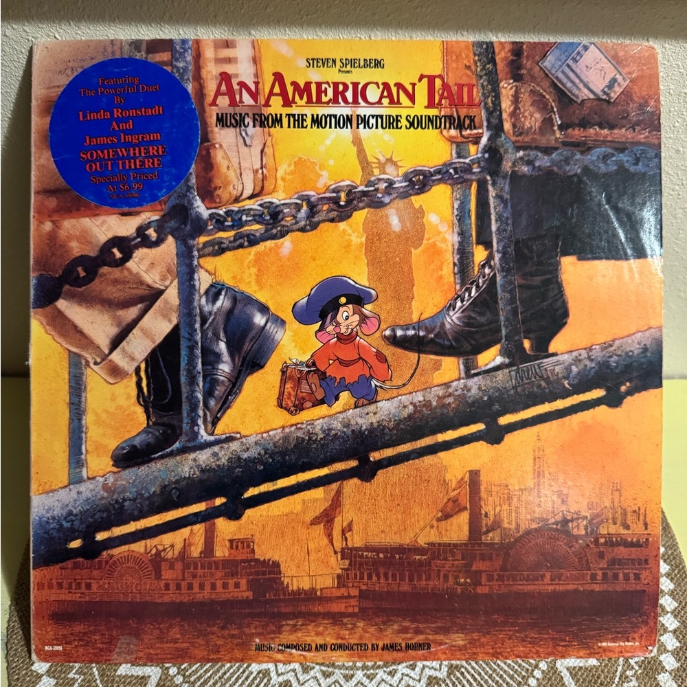 An American Tail Vinyl Record